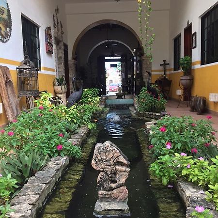 Hotel San Miguel Arcangel Izamal Buitenkant foto