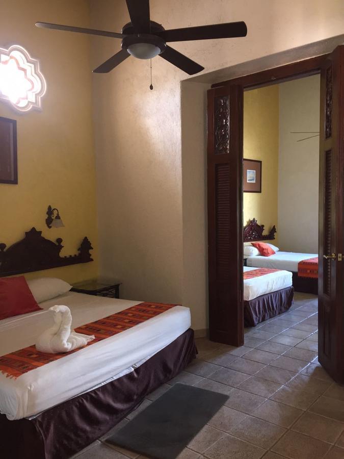 Hotel San Miguel Arcangel Izamal Buitenkant foto