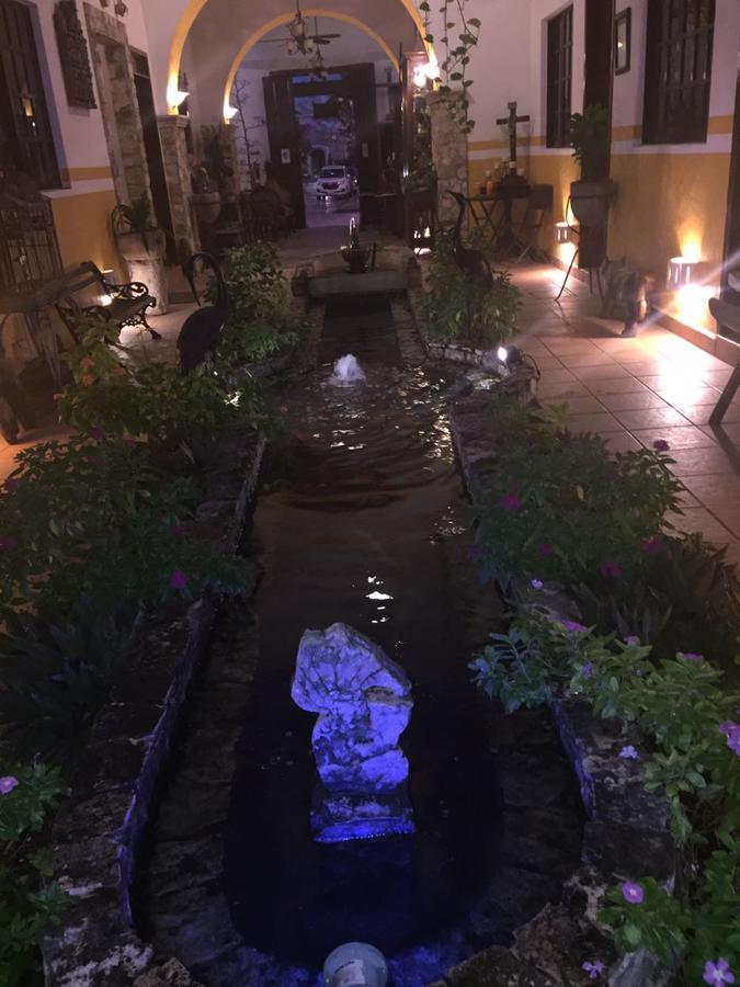 Hotel San Miguel Arcangel Izamal Buitenkant foto