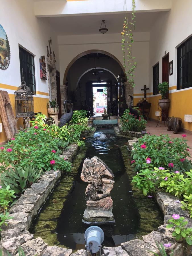 Hotel San Miguel Arcangel Izamal Buitenkant foto