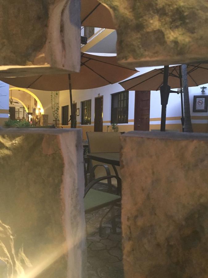 Hotel San Miguel Arcangel Izamal Buitenkant foto