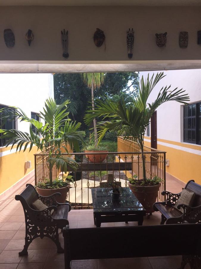 Hotel San Miguel Arcangel Izamal Buitenkant foto
