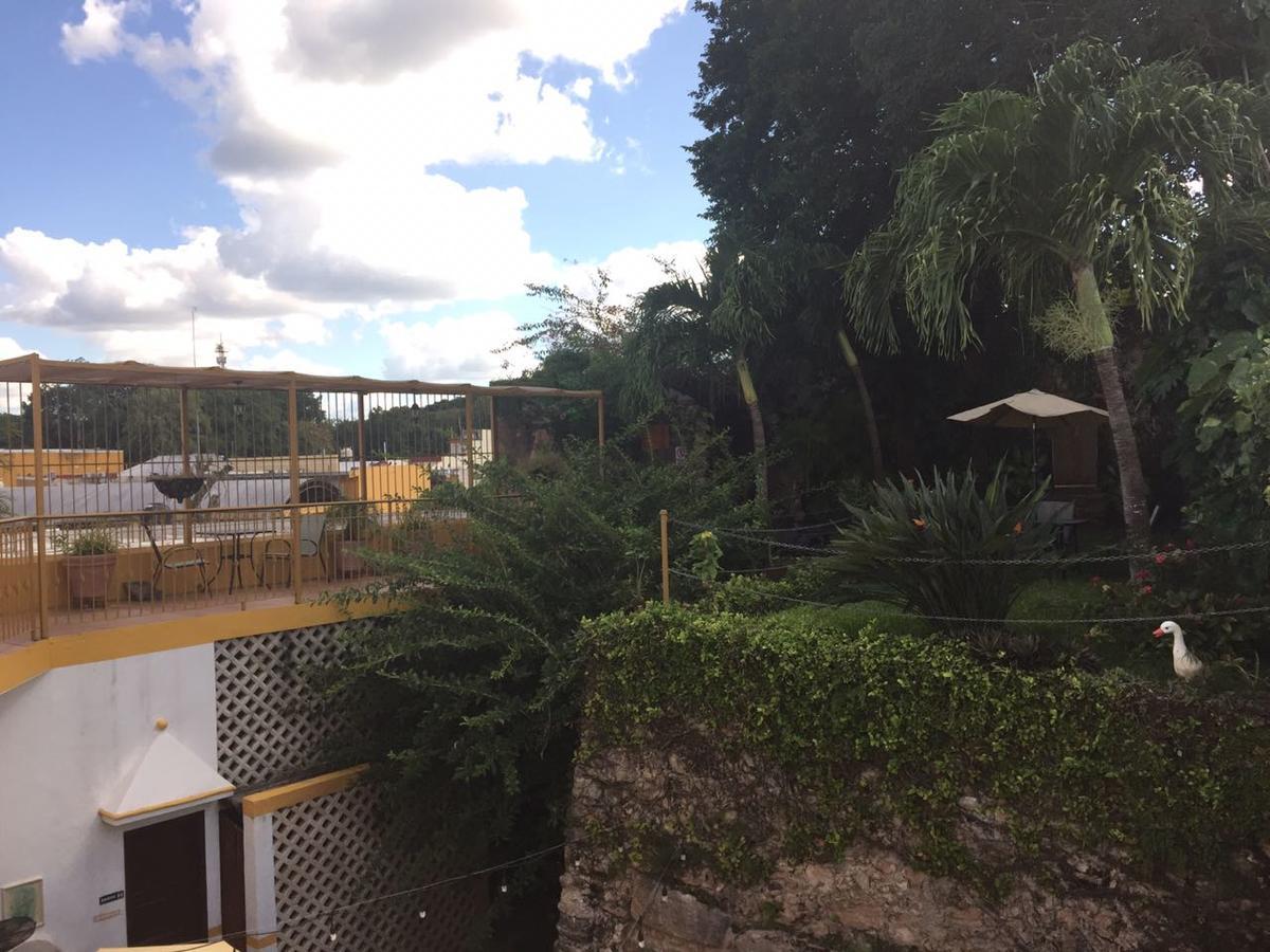 Hotel San Miguel Arcangel Izamal Buitenkant foto