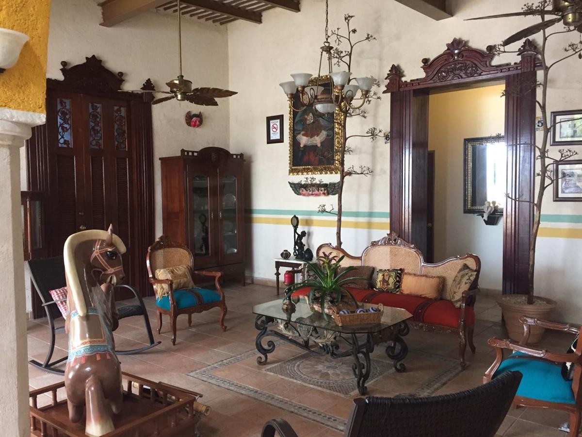 Hotel San Miguel Arcangel Izamal Buitenkant foto