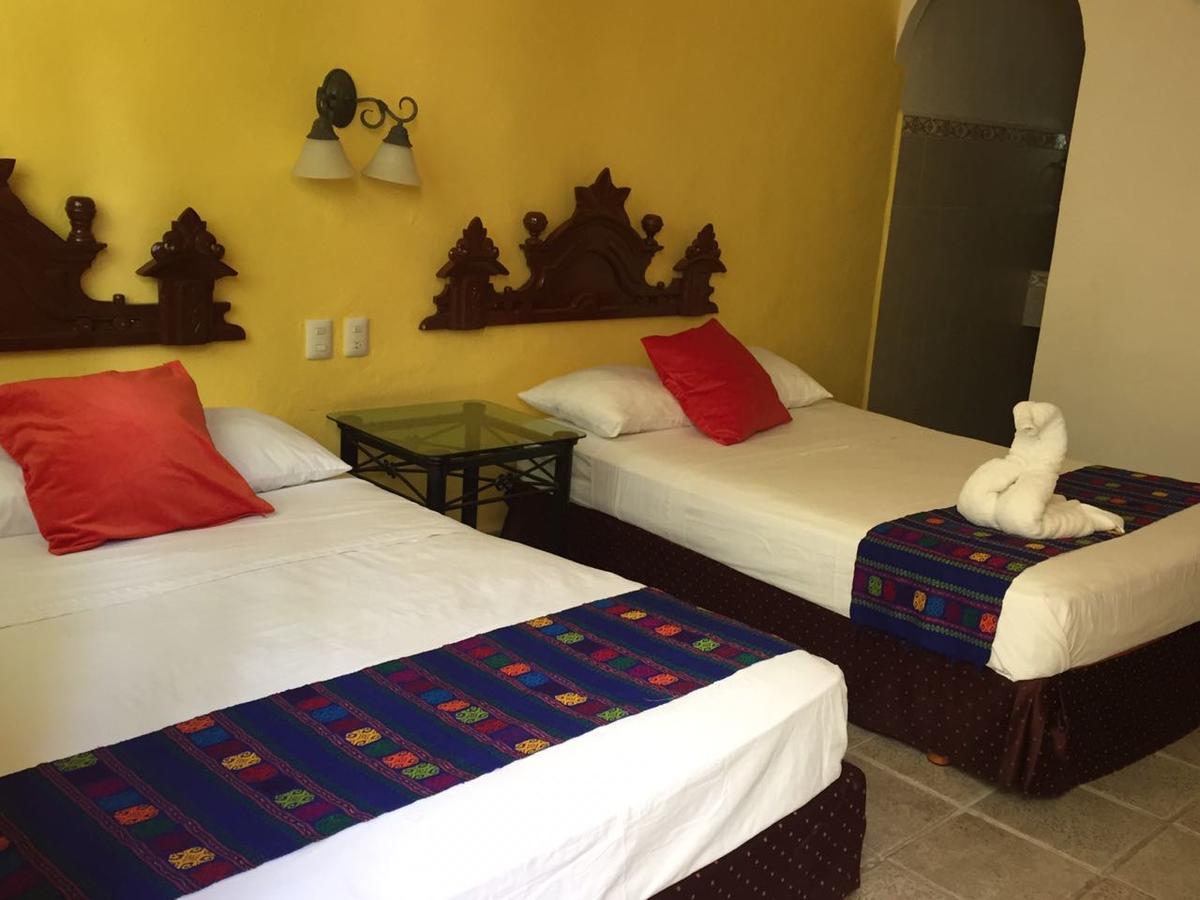 Hotel San Miguel Arcangel Izamal Buitenkant foto