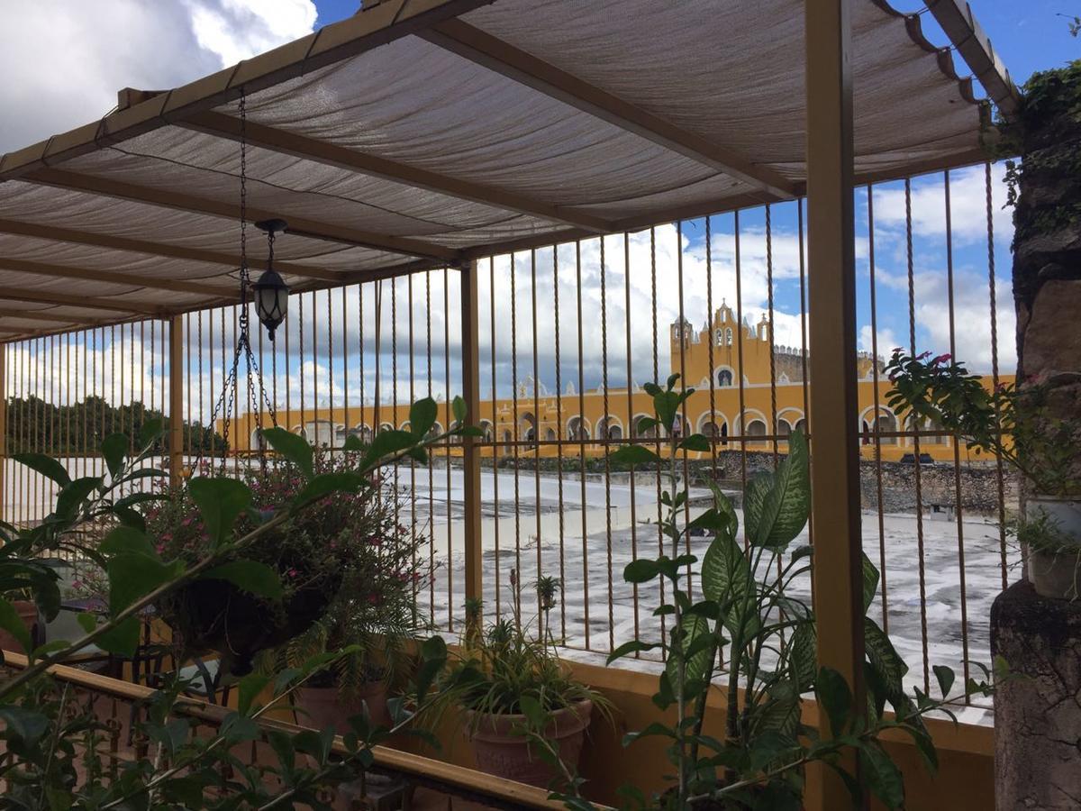 Hotel San Miguel Arcangel Izamal Buitenkant foto